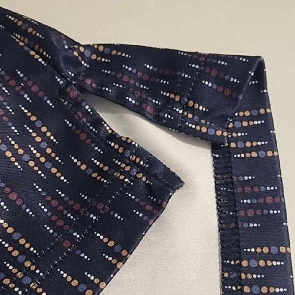 Ping Men's Navy & Tan Patterned Polo Shirt - Picture 7 of 9